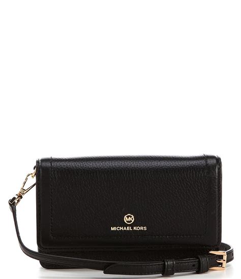 michael michael kors logo jet set charm small phone crossbody|mk crossbody bag jet set.